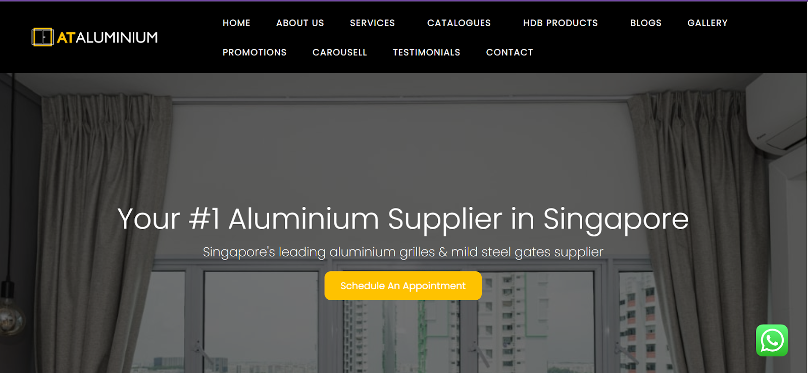 AT Aluminium Windows Supplier