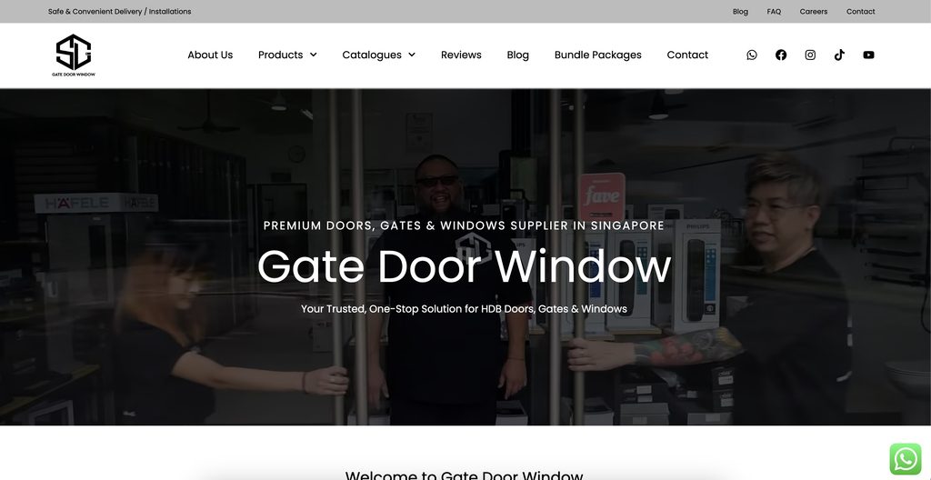 SG Gate Door Window Mild Steel Gate Supplier