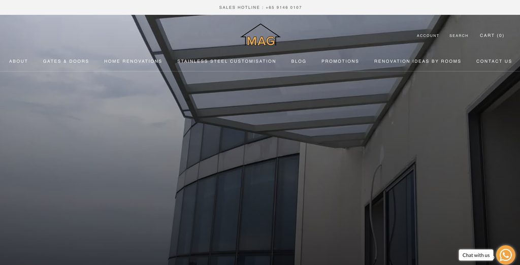 MAG Works Mild Steel Gate Supplier